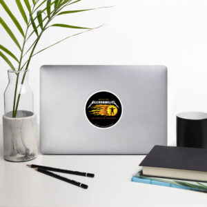 Metallica-style Accessibility Flames - Vinyl stickers