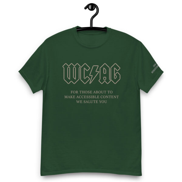WCAG For Those About To - Unisex classic tee - Image 4