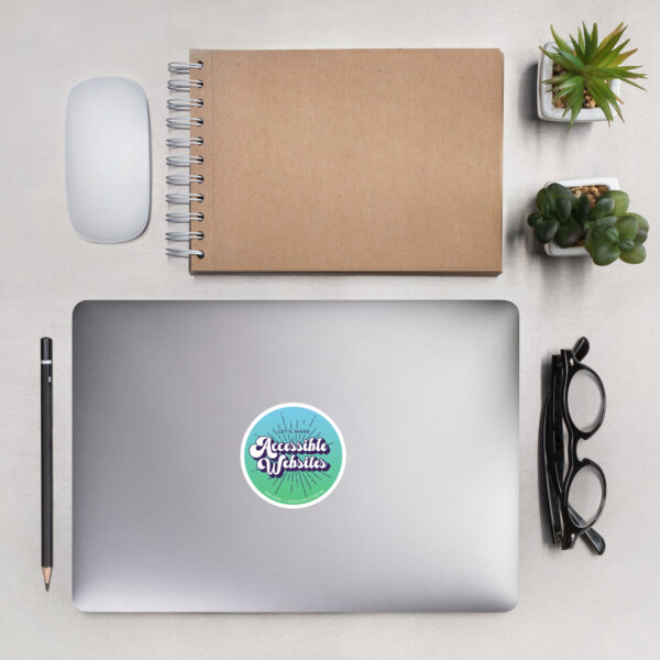 Let's Make Accessible Websites - Stickers - Image 2