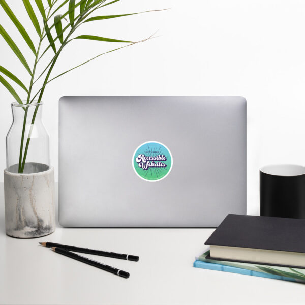 Let's Make Accessible Websites - Stickers - Image 3
