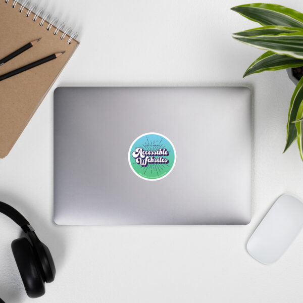 Let's Make Accessible Websites - Stickers - Image 4