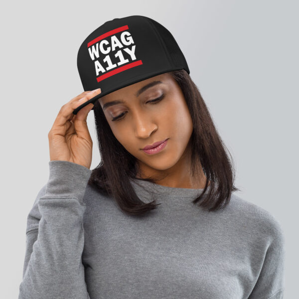 WCAG A11Y - Trucker Cap - Image 2
