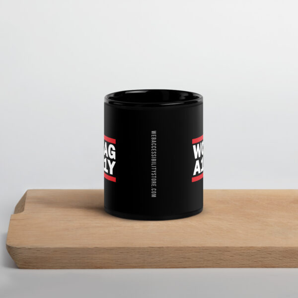 WCAG A11Y - Black Glossy Mug - Image 2