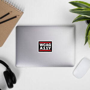 WCAG A11Y - Stickers