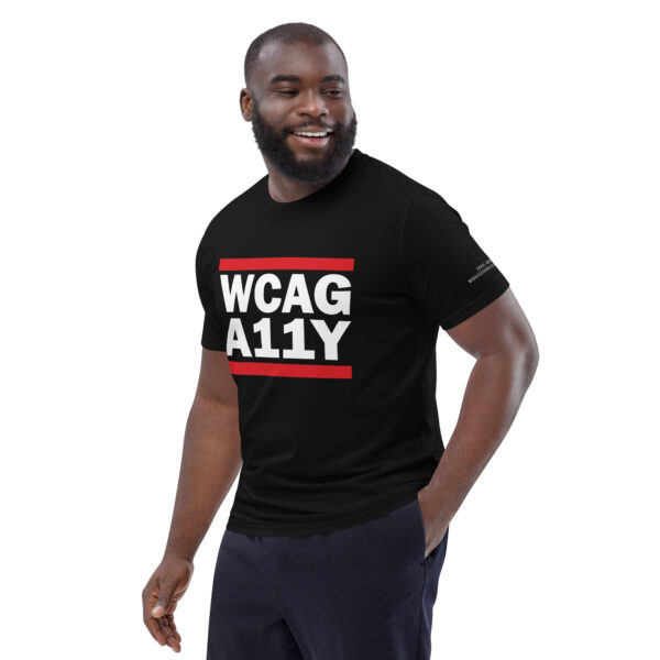 WCAG A11Y - Unisex organic cotton t-shirt - Image 2