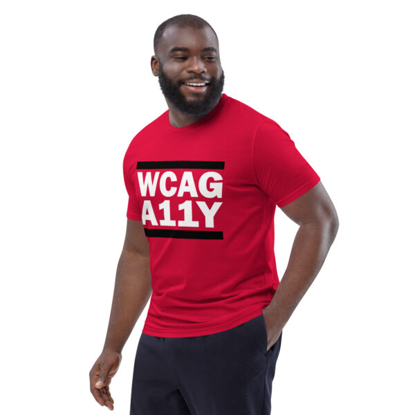 WCAG A11Y - Unisex organic cotton t-shirt - Image 9