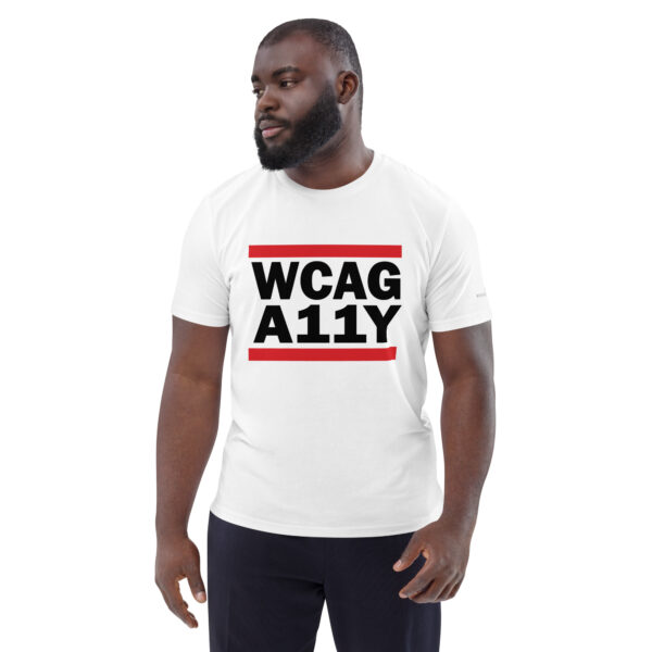 WCAG A11Y - Unisex organic cotton t-shirt - Image 6