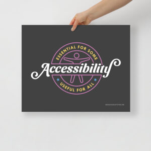Accessibility: Essential for Some, Useful for All - Poster