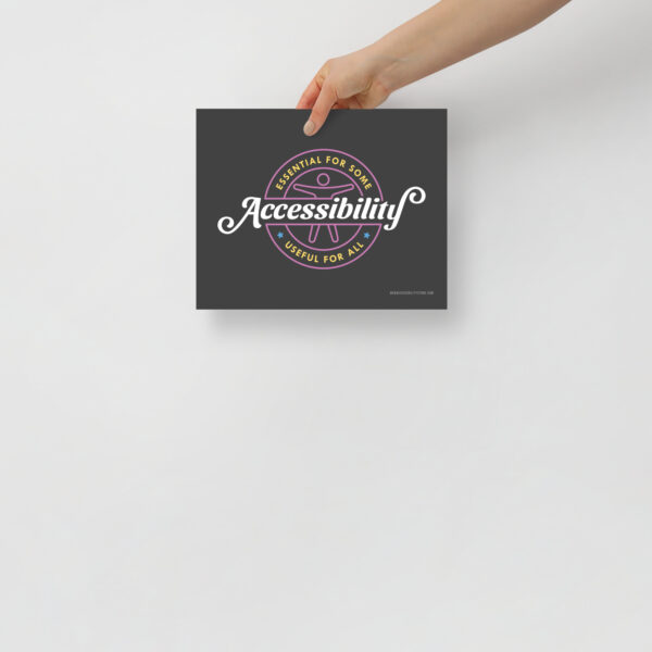 Accessibility: Essential for Some, Useful for All - Poster - Image 4