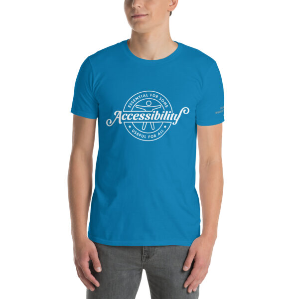 Essential for Some, Useful for All - Unisex Soft T-Shirt - Image 3
