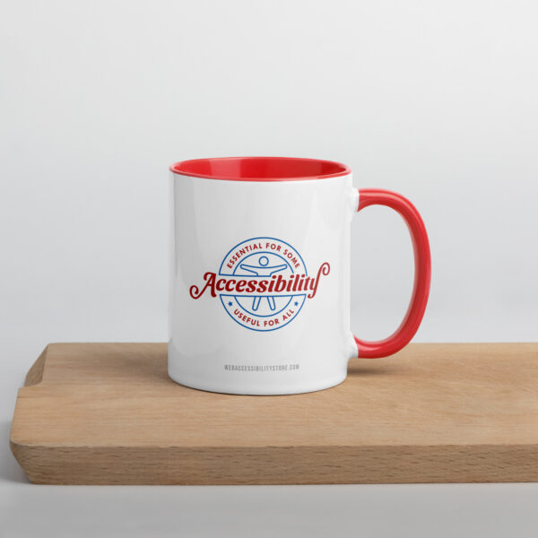 Accessibility: Essential for Some, Useful for All - Mug - Image 2